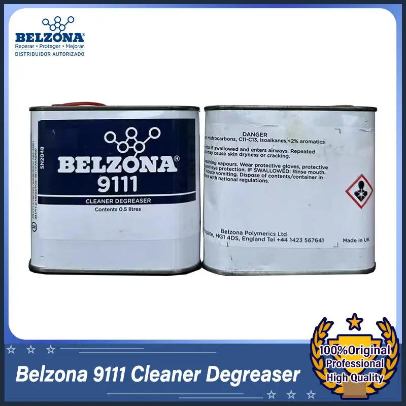 Belzona 9111 Cleaner Degreaser 0.5L Solvent Cleaning General Purpose FN10113