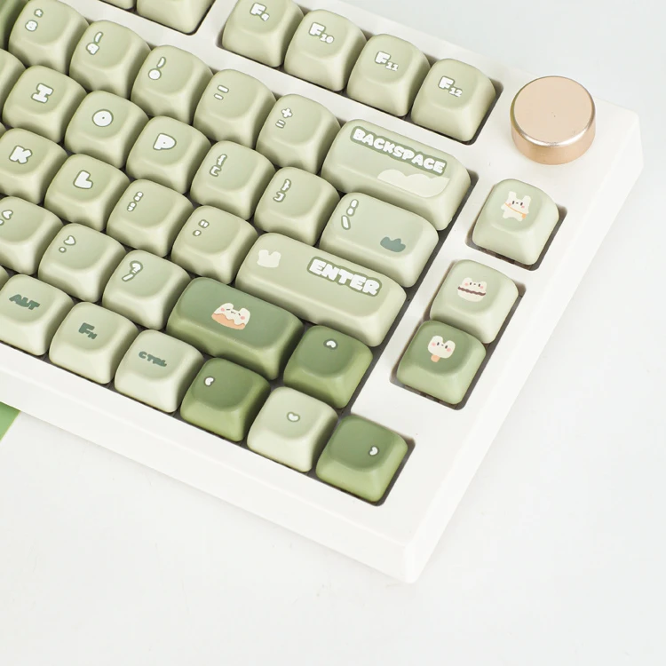 

Rice cake bear original hot sublimation keycap