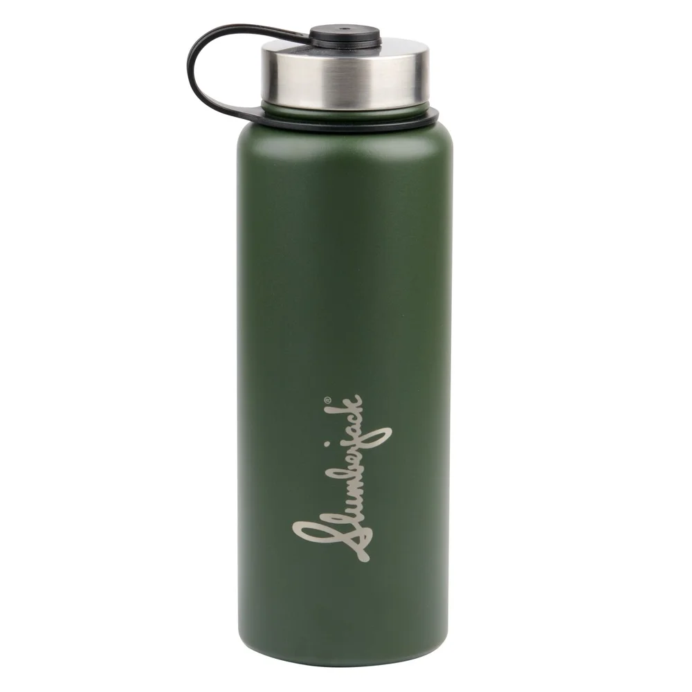 

32 Fluid Ounces Stainless Steel Water Bottle Green