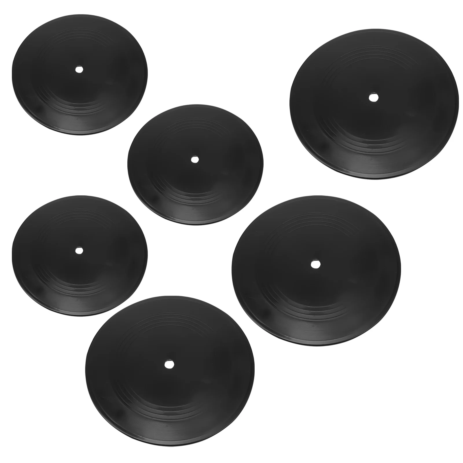 

12pcs Decorative Vinyl Records Retro Wall Art Home Decor Fake Discs Interior Adornments Household naments Record