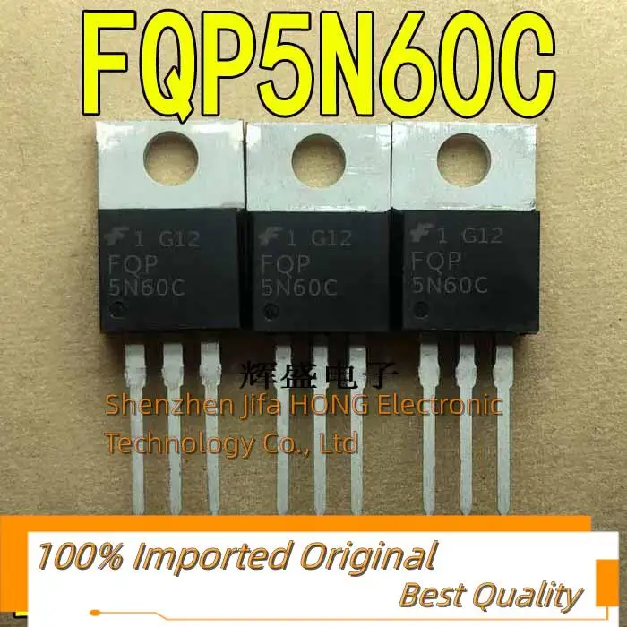 FQP5N60C TO-220  MOSFET 5A 600V N-Channel Best QualityReally Stock Original