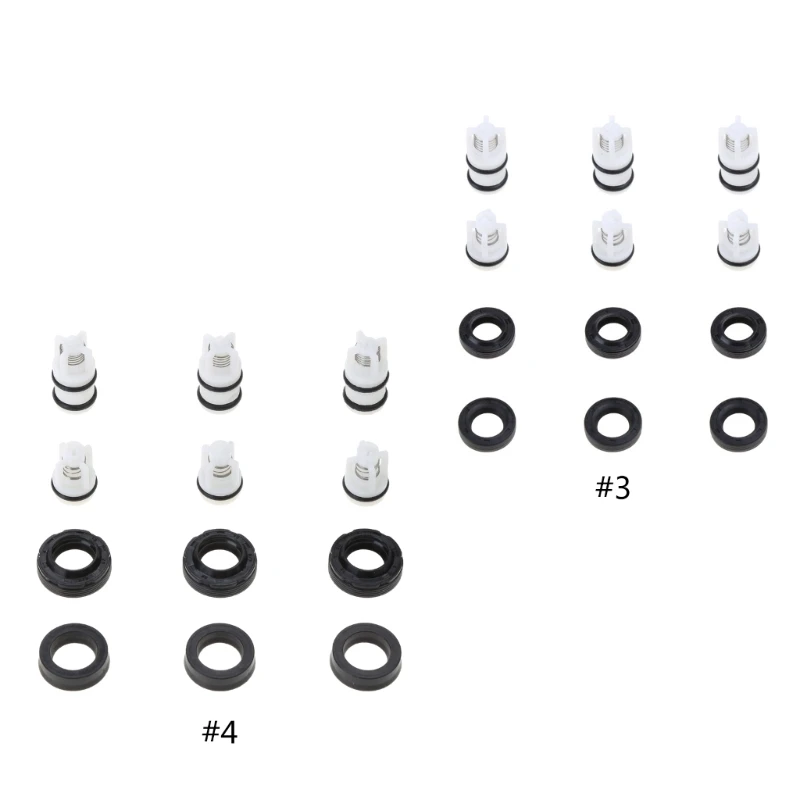 

Household High Pressure Pump Washer Head Repair Kit Seal Oil Check Valves Cleaning Machine Water Pump Parts Accessories