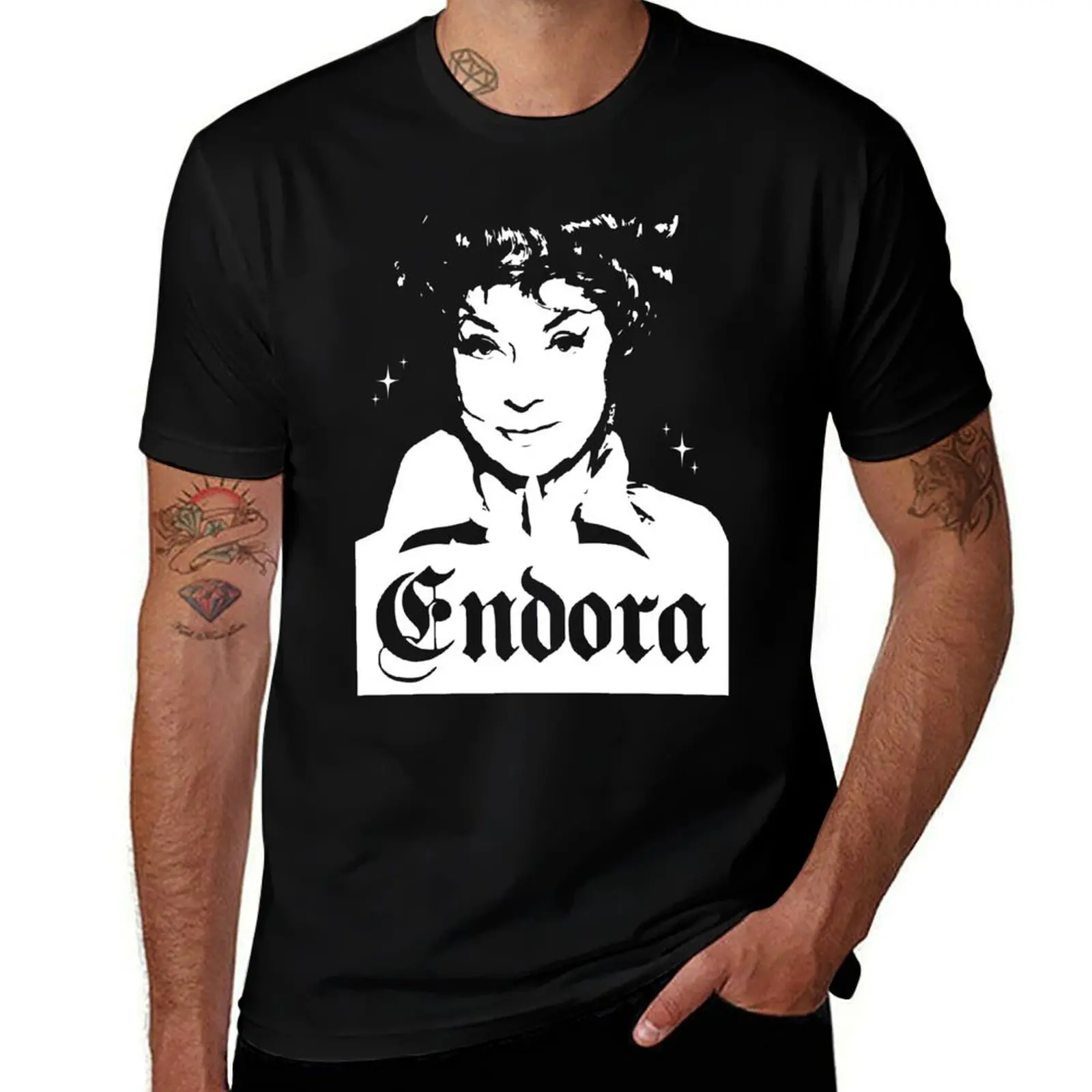 Endora Tshirt Bewitched Halloween T-Shirt Casual Basic Street Style T-Shirt
