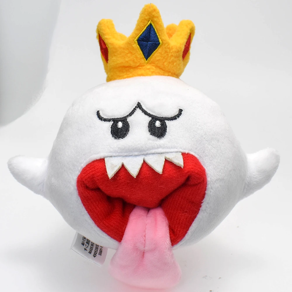 

Super Mario Bros. Luigi`s Mansion King Boo 6 inches Stuffed Animal , Nintendo Switch worlds Odyssey Wonder Plush Toy Doll