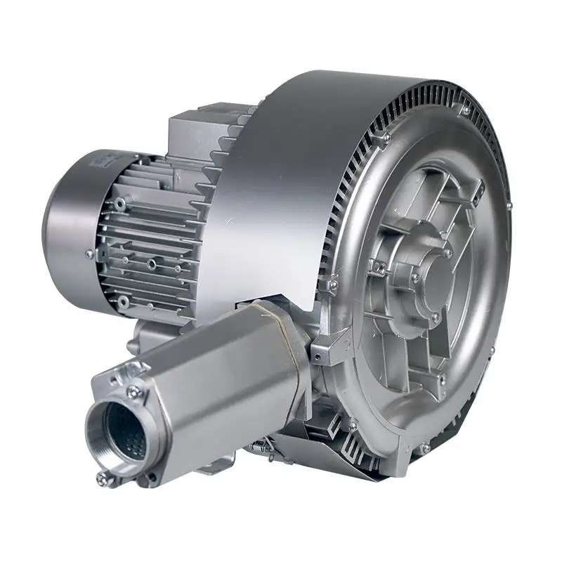 

Single stage high pressure side channel vortex blower