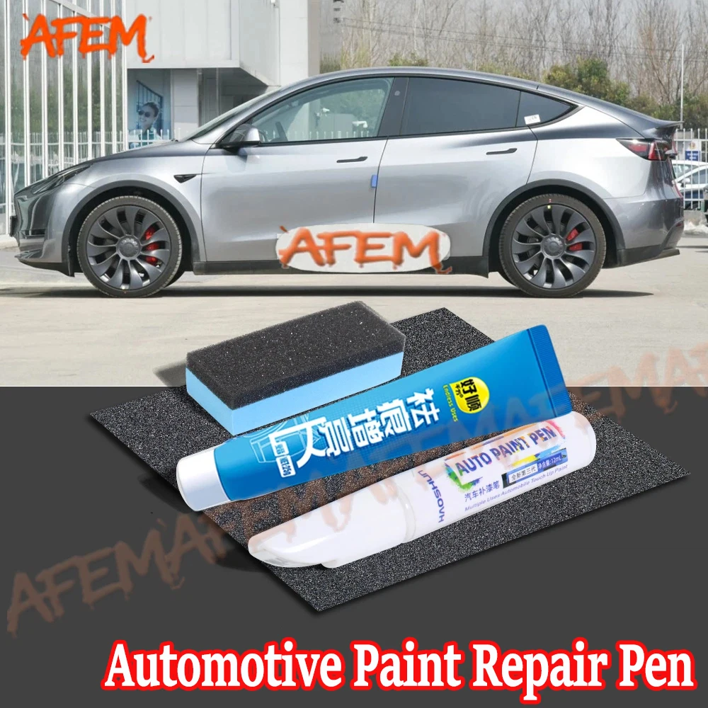 For Tesla Model Y 2020-2025 2021 2022 2023 2024 Car Touch Up Paint Pen Scratch Repair Scratch Remover Paint Care