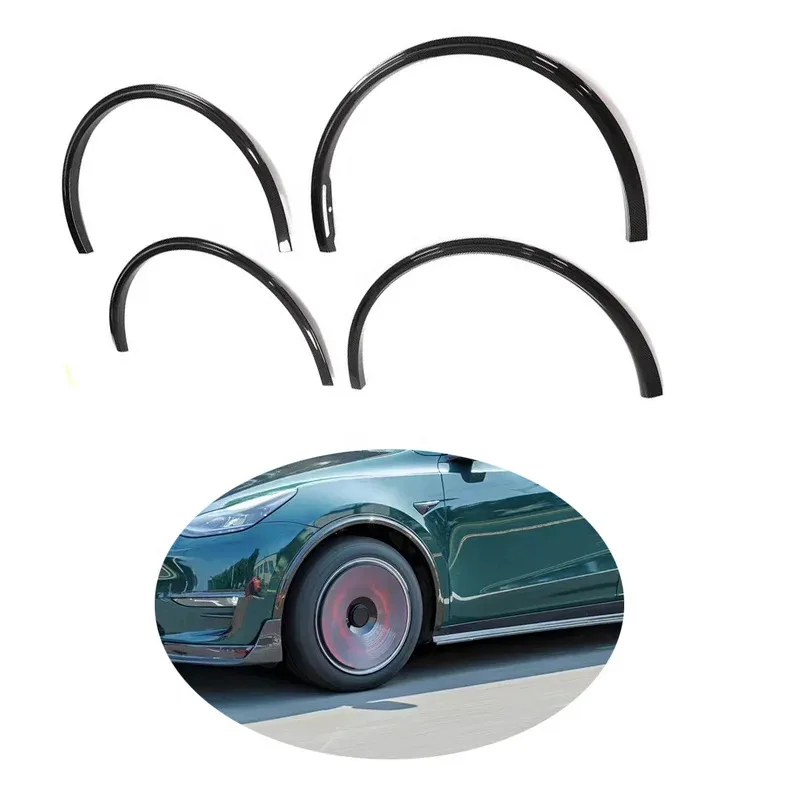 

2019-2022 Model Y Wheel Brow Dry Carbon Fiber Body Kit Wheel Brow Upgrade and Modification