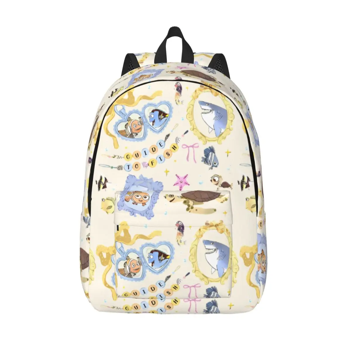 

Finding Nemo Cute Fish Прохладный рюкзак с карманом для средней школы, пешего туризма, путешествий, рюкзак для мужчин и женщин, сумка через плечо для колледжа
