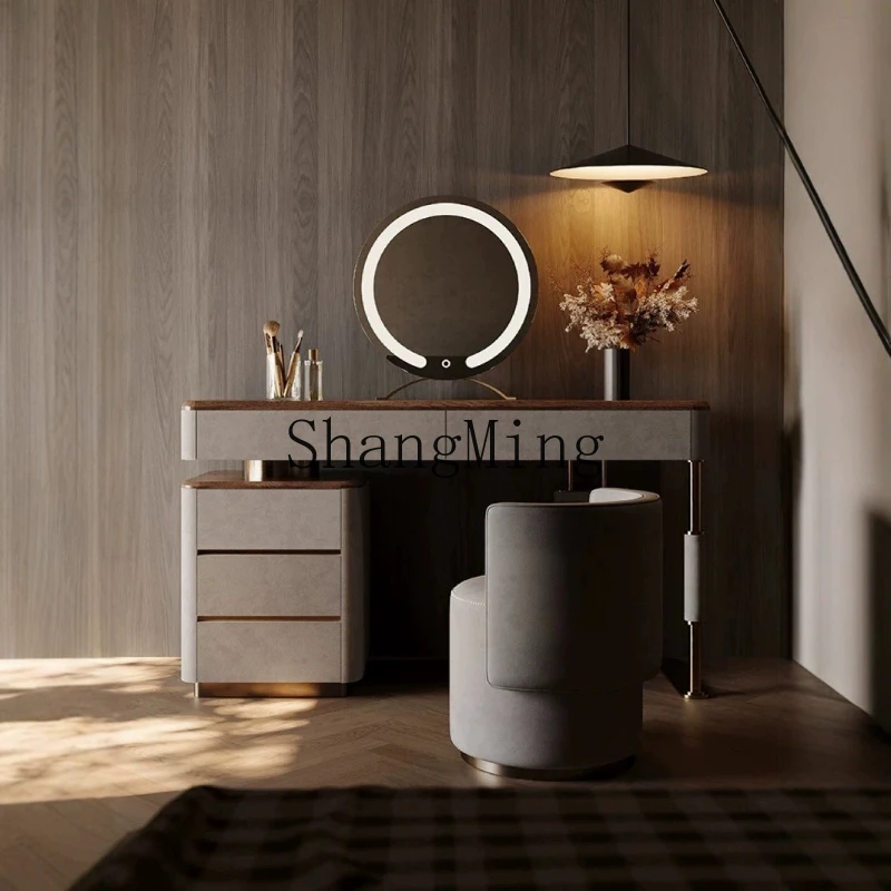 

FG bedroom dresser light luxury high-end bedside table new modern all solid wood