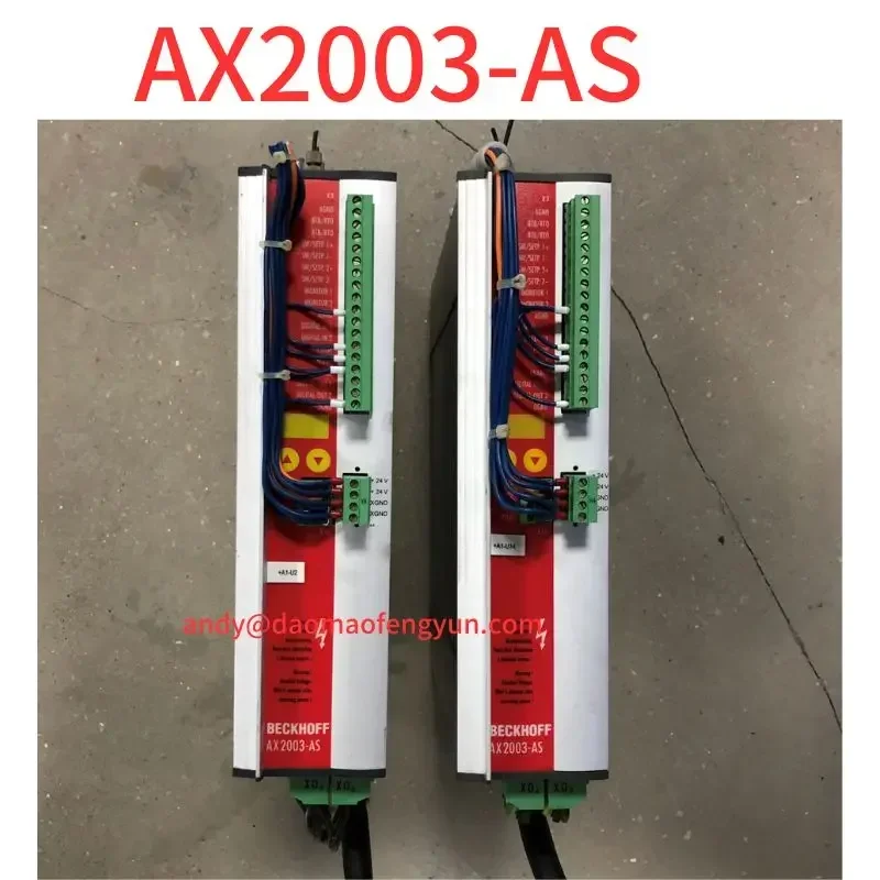 

Second-hand Original AX2003-AS servo driver S60301-520