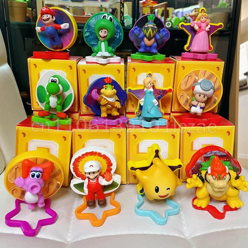 

2026 Mcdonalds Super Mario Collaboration Yoshi Collectible Figurine Pendant Keychain Decorative Ornament For Adult Collectors