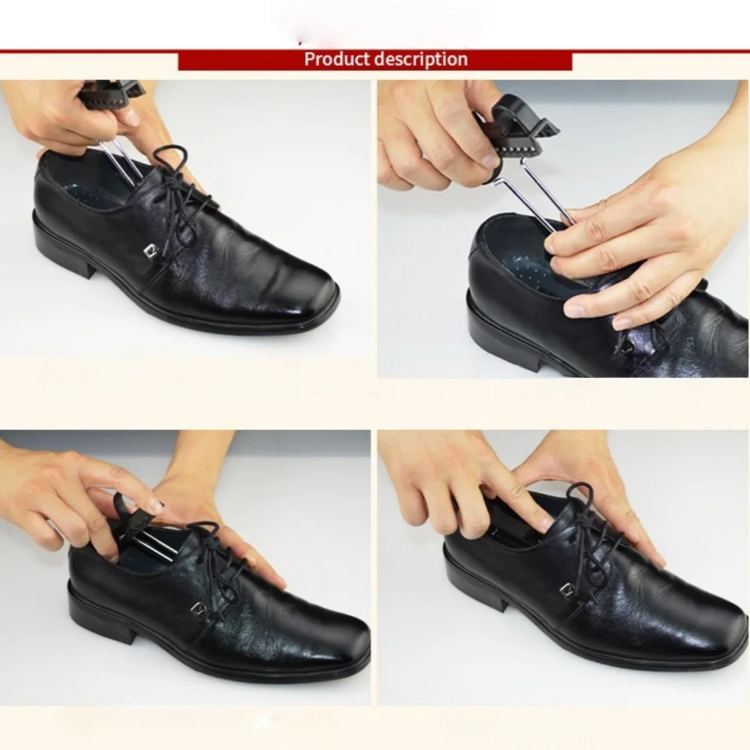2 Stück verstellbare Schuhspanner, verhindern Verformungen und Falten, zur Reparatur von Lederschuhen, frei verstellbare Schuhspanner für Damen und Herren, Schuhspanner zur Vermeidung von Verformungen. – Detail 1