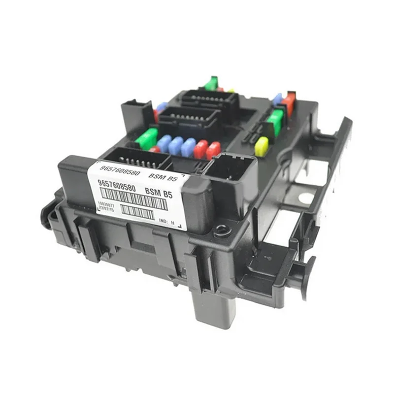 A03E-Fuse Box Module BSM B5 9657608580 6500Y1 For  206 307 406 Citroen C2 C3 C5 Berlingo Xsara Fuse Box Unit