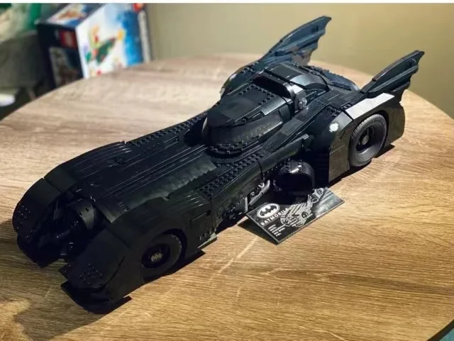 

Лидер продаж, строительные блоки, знаменитый фильм, супермодель автомобиля The Tumble 1989 Batmobile 76139, кирпичи, игрушки для детей, мальчиков, рождественские подарки