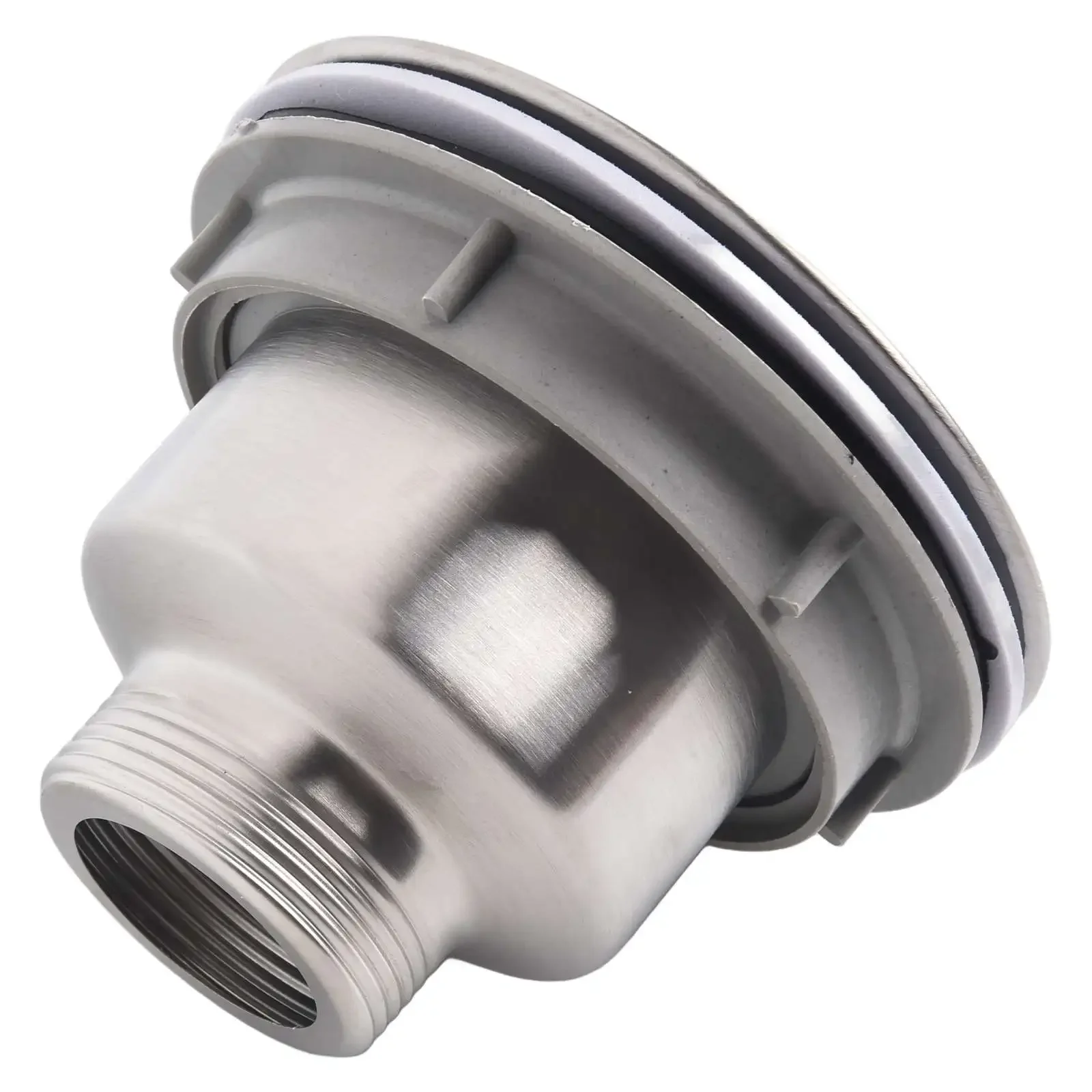 Single Tank Drain Sink Strainer Head Water Pipe Sewer ABS Plastic Drain Kit Easy To Install Floor Tiles And Tiles