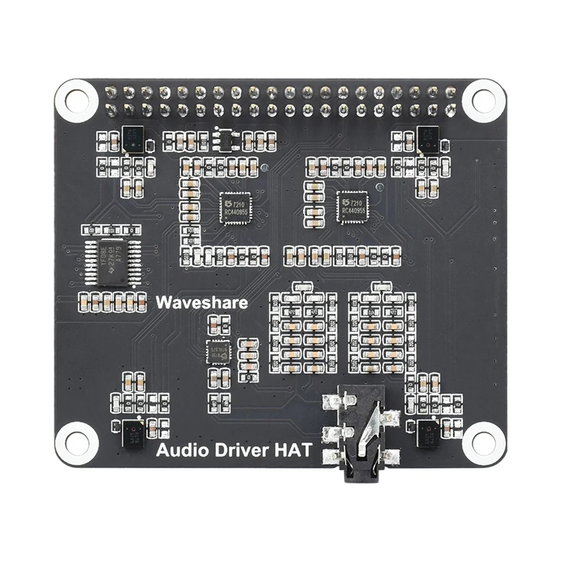 For Sunrise X3 Pi Dedicated Audio Driver Board Support Playback And Recording With Headphone And 4 Mic Port