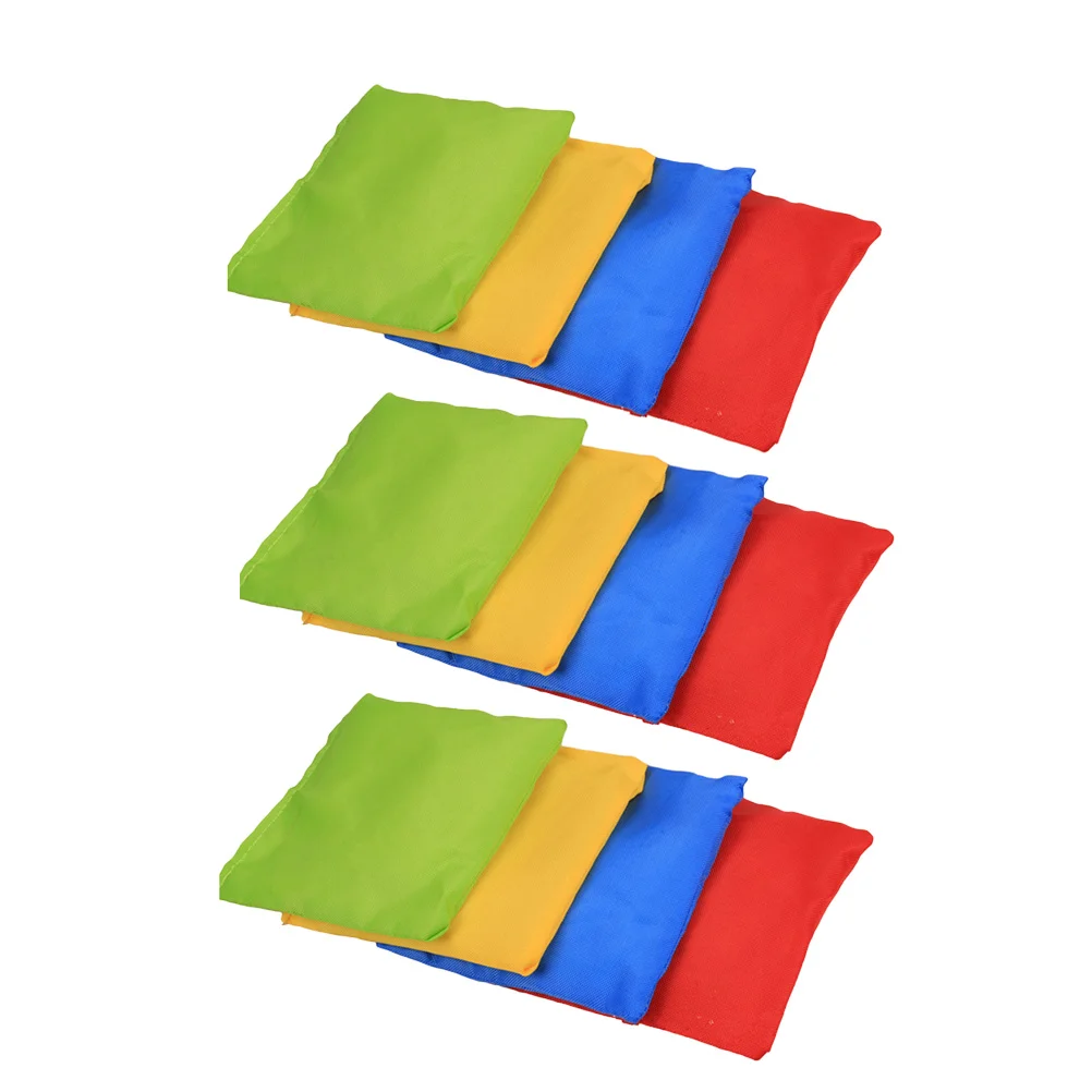 

12 Pcs Toy Bright Color Plastic Cloth Particle Ball Beach Kids Ball Toy Outdoor Activities Game Fun Play