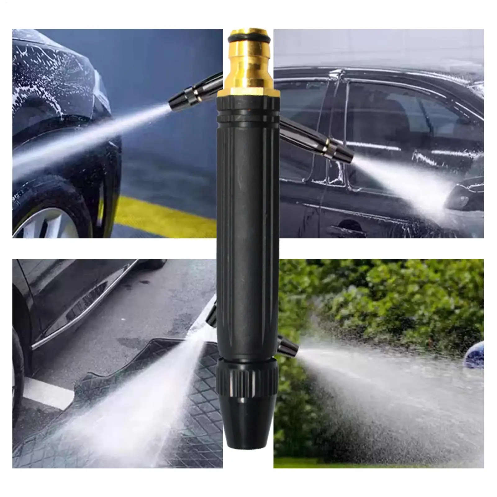 High Pressure Hose Nozzle Powerful Adjustable Leak-proof Sprayer High-pressure Washer Nozzles for Car Home Garden Washing