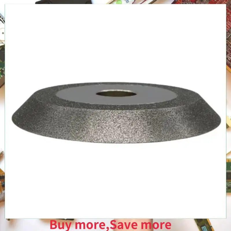 

Diamond Grinding Wheel Bevel Wheel Sharpener Electroplating 100 Mm Diameter 20 Inner Hole 45 Degrees 200 Mesh-[A002]