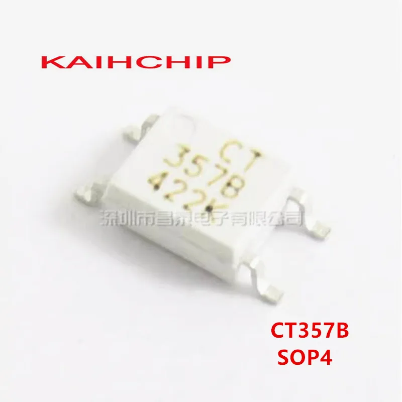 50PCS CT357B 357B CT357C 357C SOP4 CT357B(T1)  CT357C(T1) Phototransistor Optocoupler compatible EL357N(B) EL357N(C)