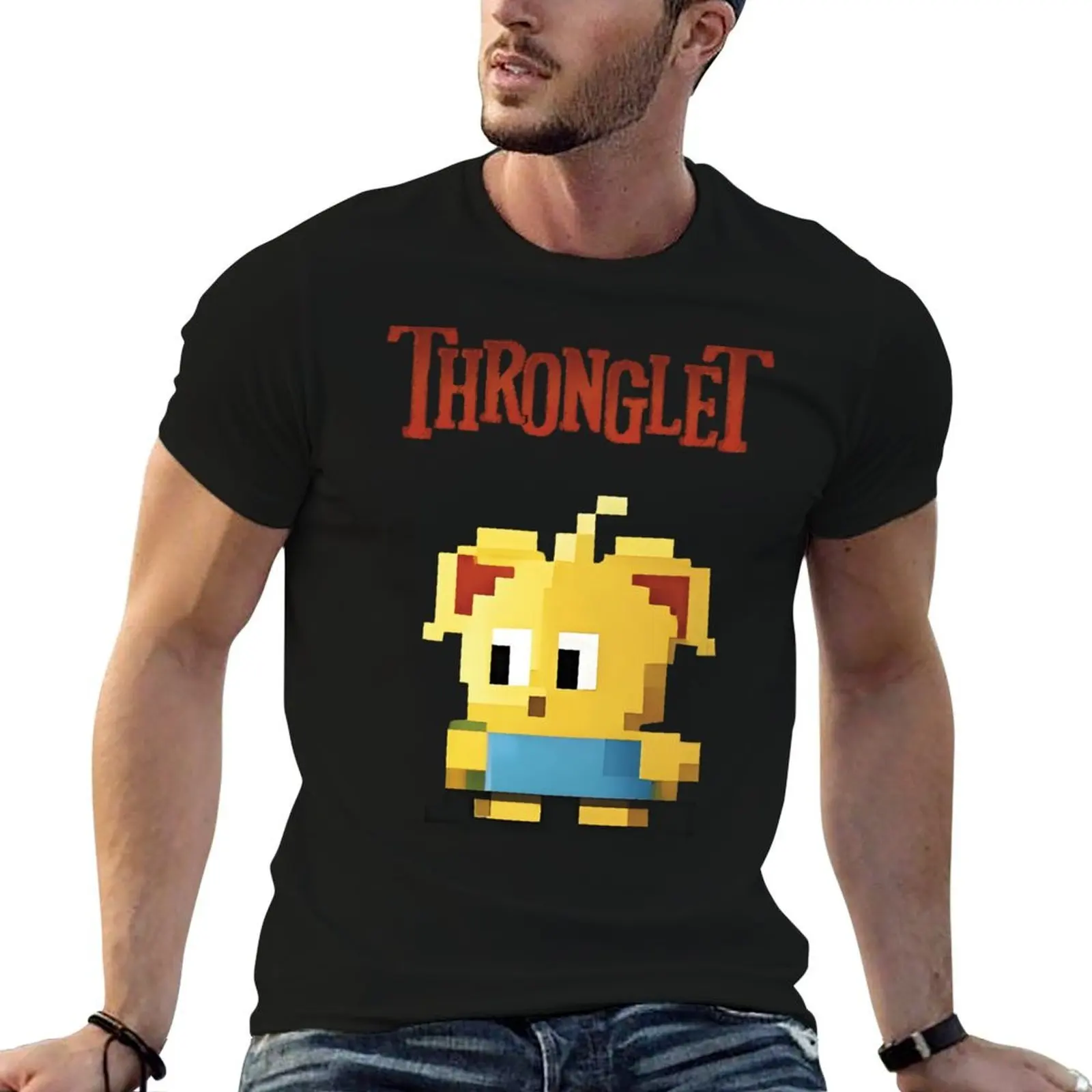 

Thronglets Tuckersoft Studio Bandersnatch cute game character T-Shirt t shirts for man graphic funny T-Shirt