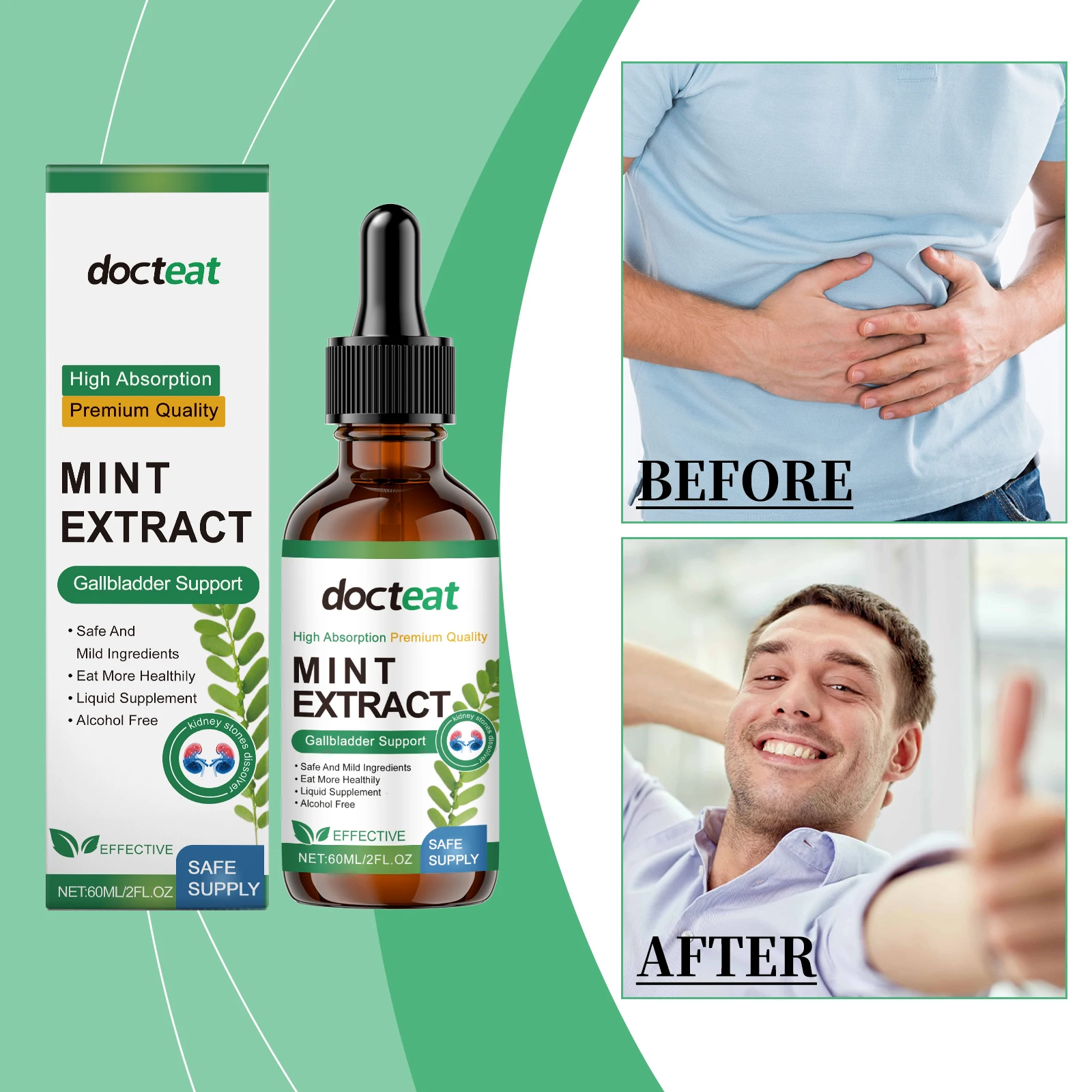 قطرات زيت عطبة الليمون لراحة الجسم اليومية ودعم العافية، مكمل عشبي لطيف، 30 مل