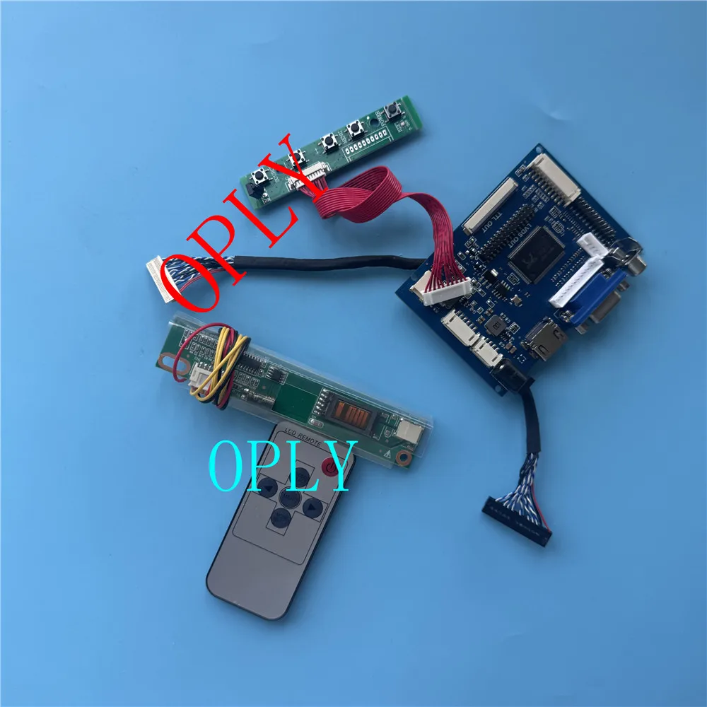 30pin LCD panel 1 CCFL Controller board Kit HDMI-compatible AV VGA For QD17TL02 Rev.02 QD17TL02 Rev.06 1440×900 17