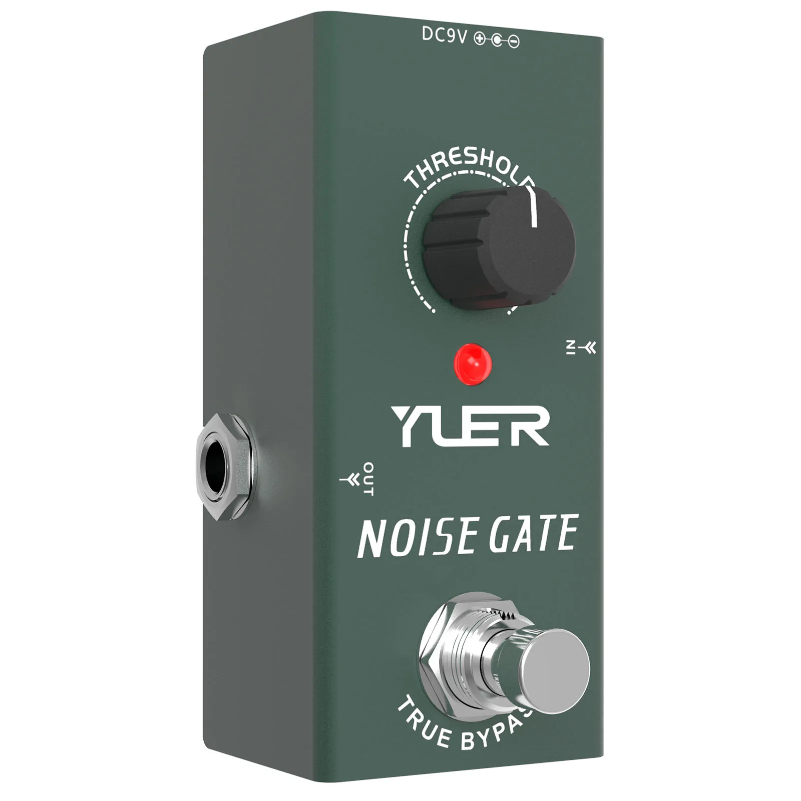 Guitar Effect Pedal Noise Gate True Bypass Full Metal Shell Guitar Parts & Accessories Mini Single Type Dc 9V True Bypass