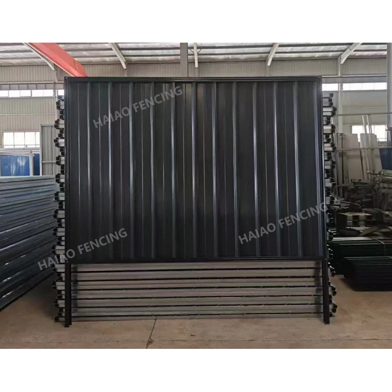 مخصص. الثقيلة مسحوق الصلب المعدني الأسترالي المغلفة المموج الخصوصية جدار Colorbond سياج حديقة لوحات السياج #4