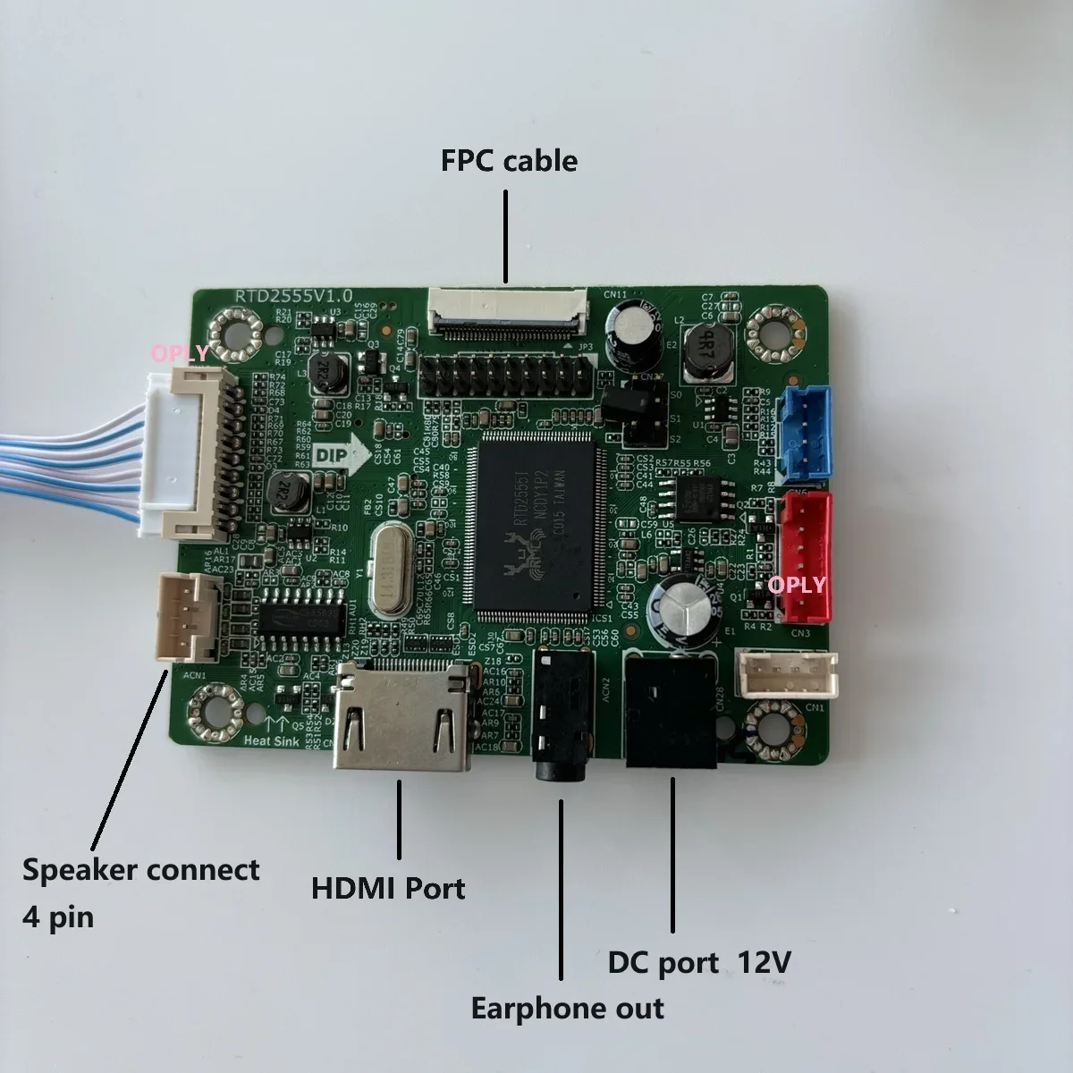 MINI Controller board HDMI-compatible with 15.6 inch 1366X768 monitor DIY EDP screen panel for PC PS X360 Laptop raspberry