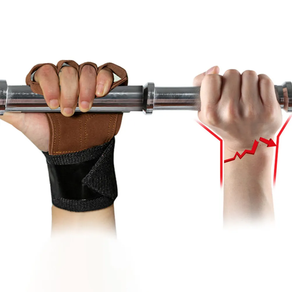 

1Pair Anti-Slip Wrist Support Brace Palm Guard Carpal Tunnel Protection Breathable Compression Sleeve for Fitness Weightlifting