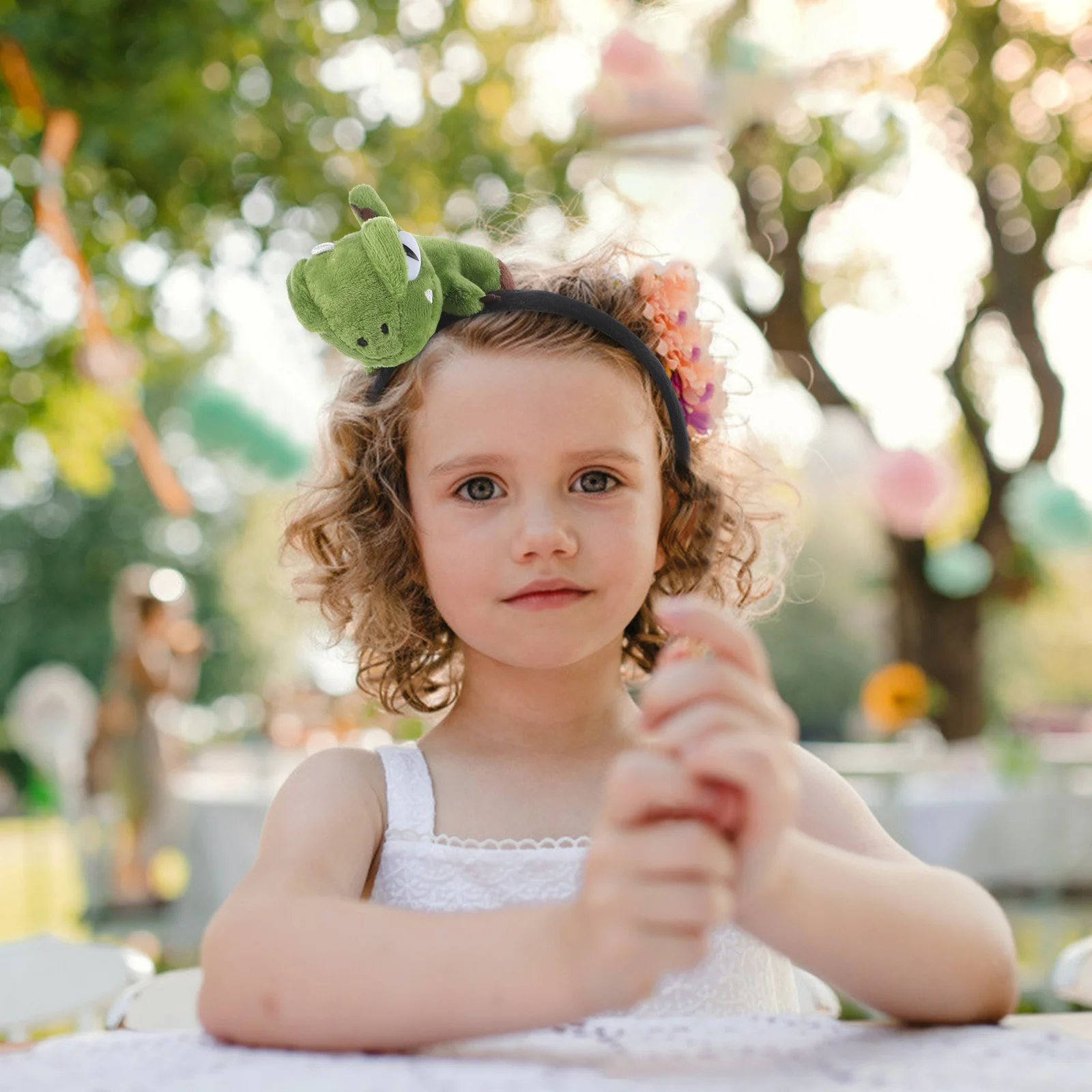 

2Pcs Dinosaur Hairpin Headband Halloween Kids Hair Clip Durable Costume Kid Headwear Accessories Halloween Headband