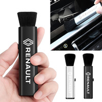 Car Interior Cleaning Vent Cleaning Soft Brush Tools For Renault Clio Koleos Megane Espace QM6 Kadjar Captur Scenic Duster