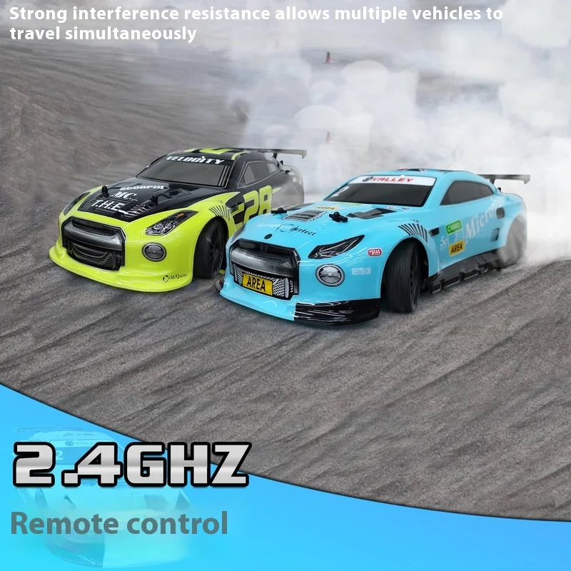 Eulans Exac00609g2.4g 1:14 4wd Rc Auto Simulatie Elektrische Afstandsbediening Hoge Snelheid Drifting Voertuig Model Cadeau Met Led-verlichting