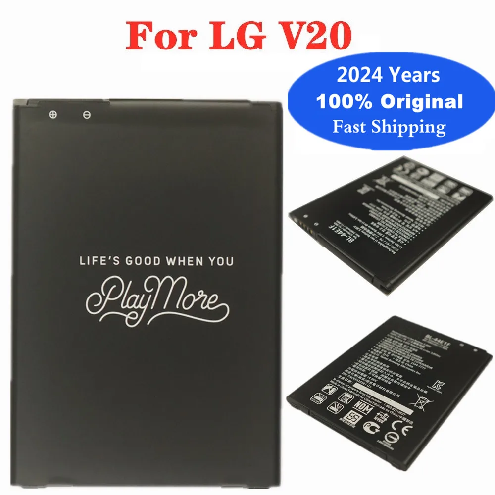 

2024 Years BL44E1F Battery For LG V20 VS995 US996 LS997 H990DS H910 H918 LG Stylus3 LG M400DY BL 44E1F BL-44E1F Battery Bateria