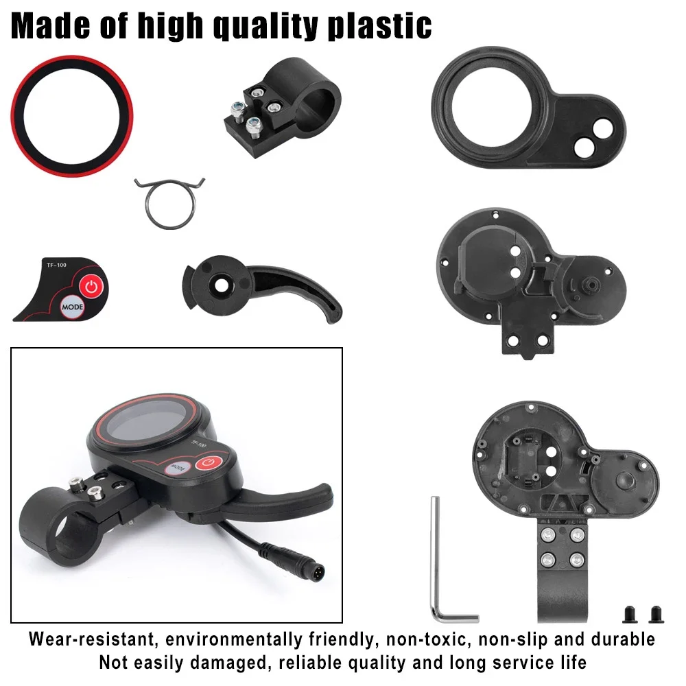 Kickscooter Instrument TF-100 LCD Display Scooter for Kugoo M4/Zero10x  Skateboard Dashboard Parts Replacement Cover Parts