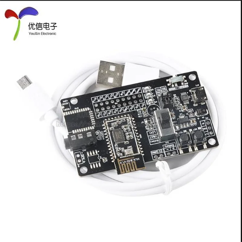 Módulo sem fio Bluetooth, porta serial, modo duplo transparente, B50 Master-Slave integrado, baixa potência, SPP Communicica, BLE5.0