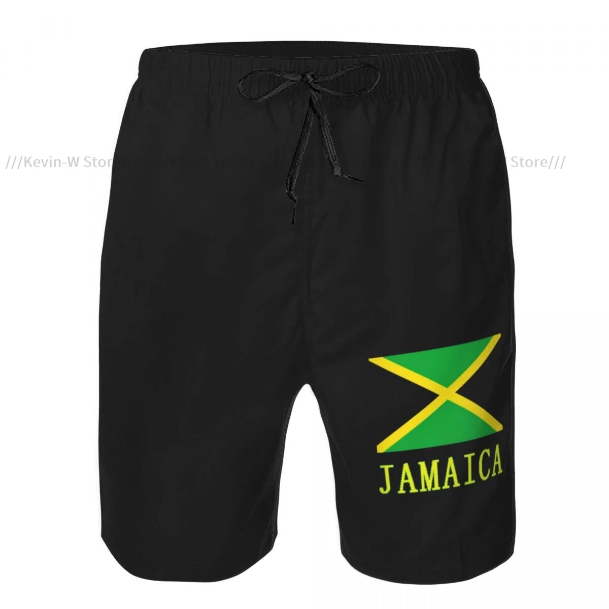 Swimsuit Beach Quick Drying Trunks For Men Jamaica Flag Swimwear Briefs Board Shorts Fast Dry Beachwear