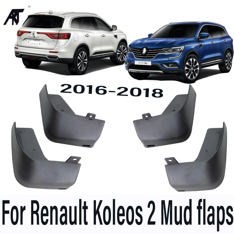 Car Mud Flaps For Renault Koleos 2 2016 2017 2018 Mudflaps Splash Guards Mud Flap Mudguards Fender Front Rear Styling Set Molde