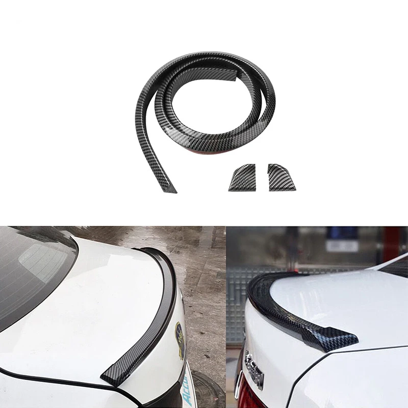 Universal 1.5M Car-Styling Carbon Fiber Spoilers Accessories for SAAB 9-3 9-5 9000 93 900 95 aero 9 3 42250 42252 9-2x 9-4x 9-7x