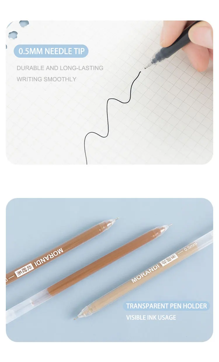 Languo 27-207 Farben eines Satz Zeichnungshandbuch Stifte Student DIY Graffiti Mehrfarbiger Gelstift Schreibmarker Schreibwaren – Detail 11