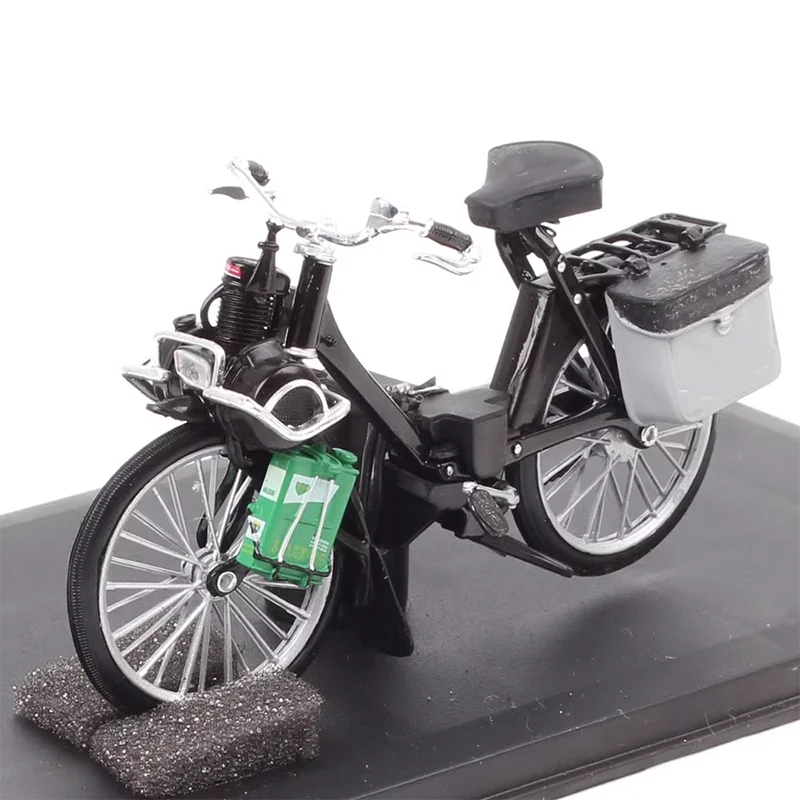 Diecast 1/18 Schaal 1966 Retro Motorfiets Assist Fiets Simulatie Legering Model Collectie Speelgoed Geschenken Souvenir