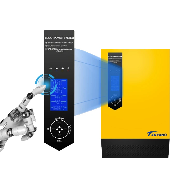 

1600W Hybrid Solar Inverter with MPPT Solar Controller for Solar Power System off Grid Pure Sine Wave Inverter