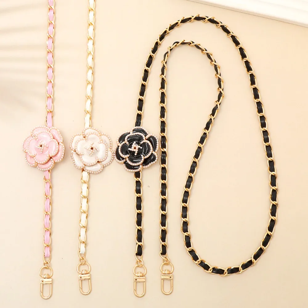 

Fashion Anti-Lost Metal Leather Mobile Phone Chain Long Cellphone Lanyard Women Alloy Ring Telephone Hanging Cord