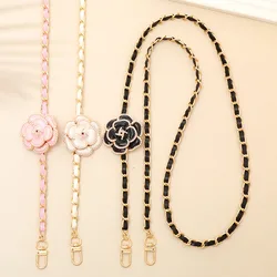Fashion Anti-Lost Metal Leather Mobile Phone Chain Long Cellphone Lanyard Women Alloy Ring Telephone Hanging Cord