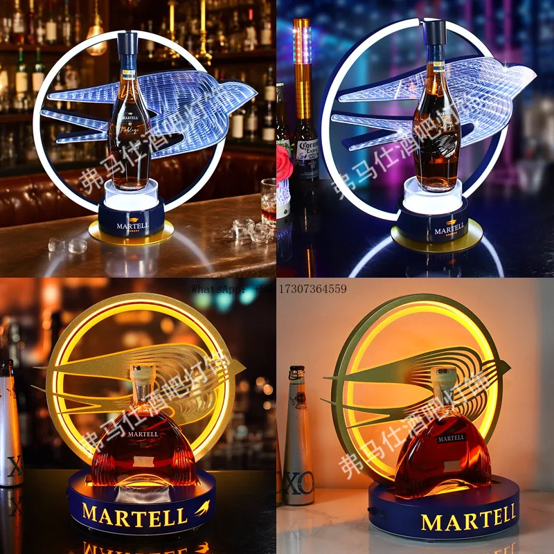 

Новое светящееся винное сиденье abyss jaskółka KTV Bar Foreign Red Xo Base Spade A, реквизит для стойки