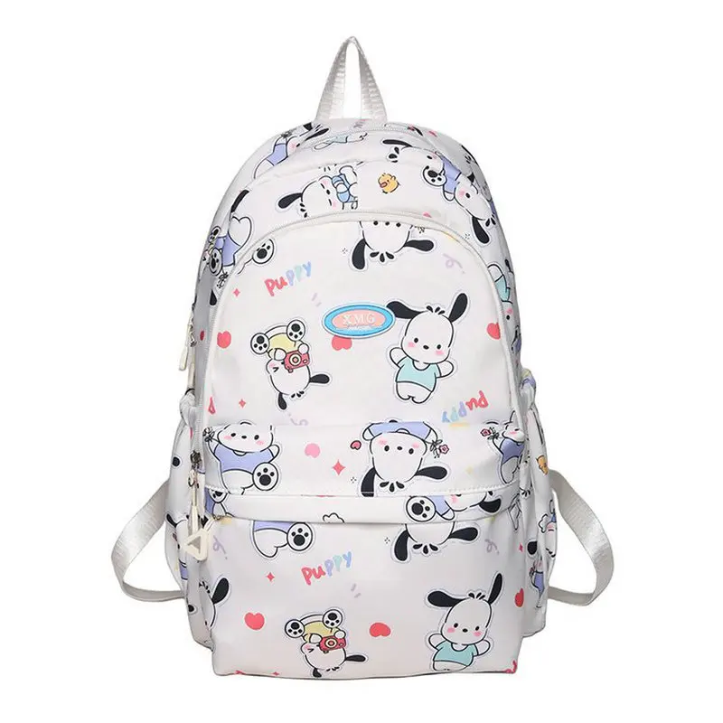 Kuromi Mochilas dos desenhos animados para meninas, mochilas escolares, mochila de viagem, mochila para crianças, grande capacidade