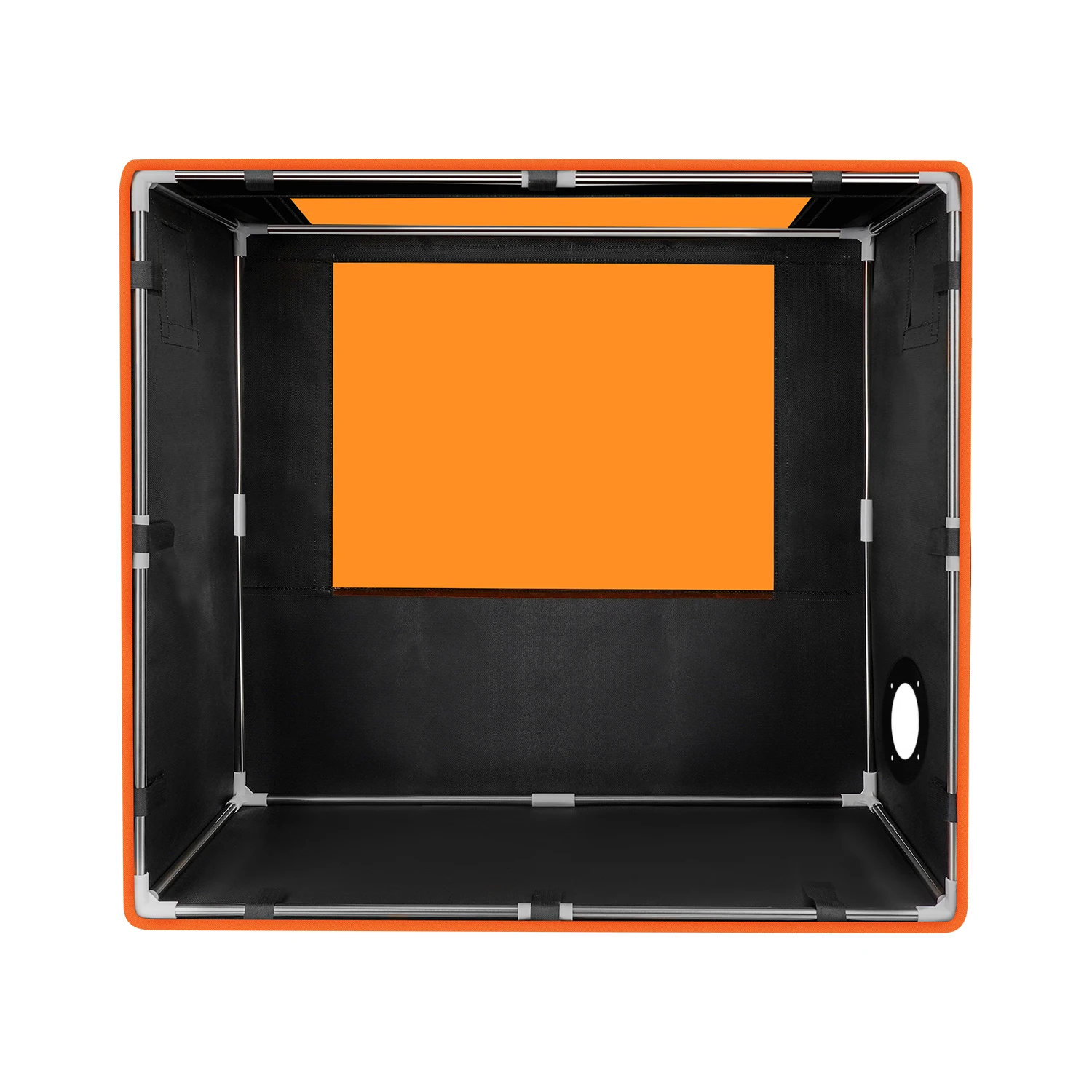 Laser Engraving Machine Enclosure Fireproof Acid Dust Proof Protective Box 800x800x400mm Smoke Exhaust with Powerful Suction Fan