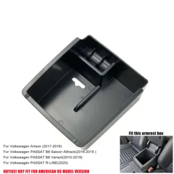 Car Armrest Box For Volkswagen Touareg Jetta Sharan Tiguan Touran Teramont Passat CC Variant Arteon Golf Sciocco MAGOTAN T-ROC