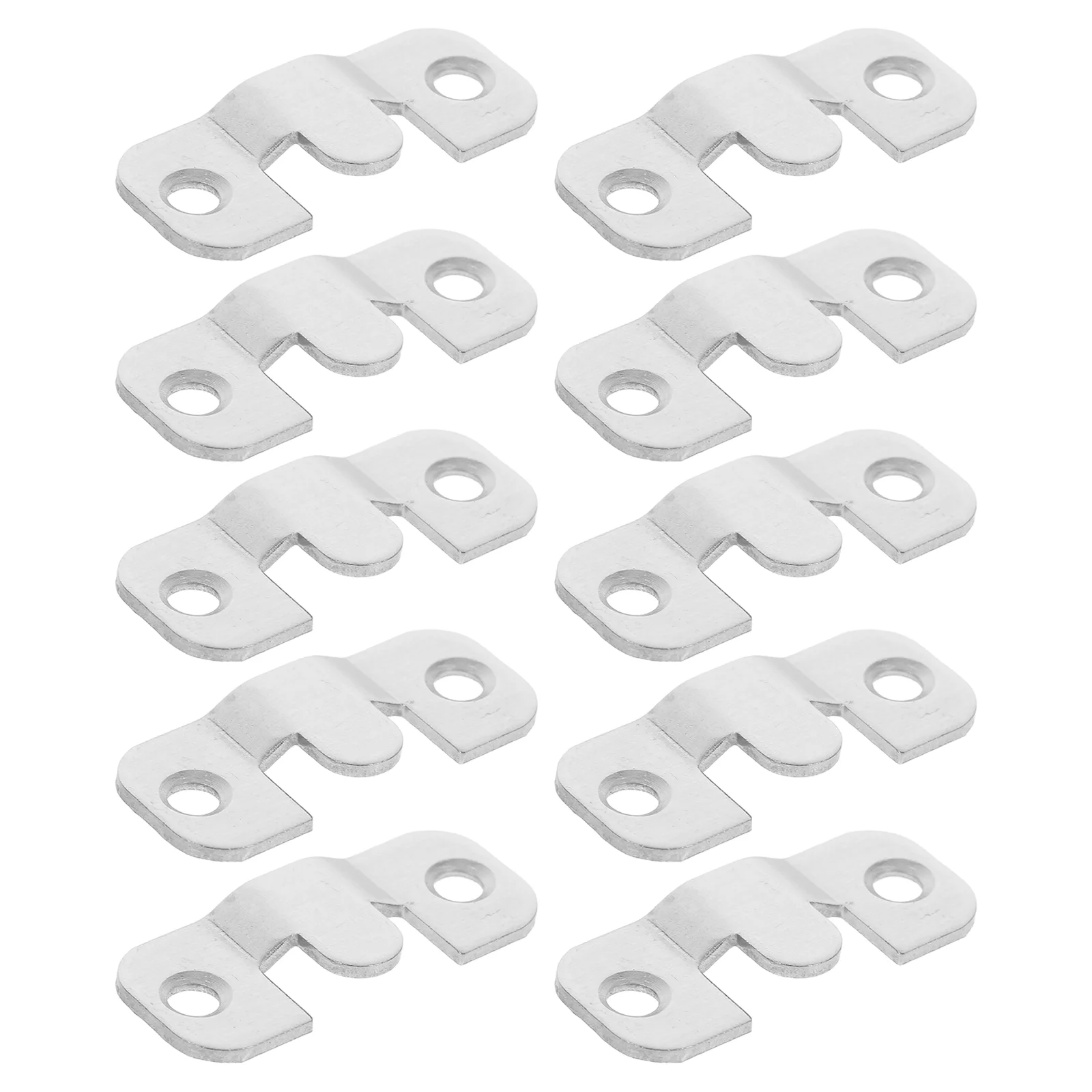 

20 PCS Photo Frame Hanging Picture Back Buckle Heavy Duty Locking Mountaineering Connector Wall Brackets Hooks for Frames Iron